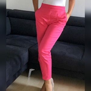 Vixen by Micheline Pitt Hot Pink Cigarette Pant